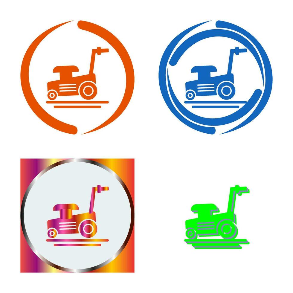 Lawn Mower Vector Icon