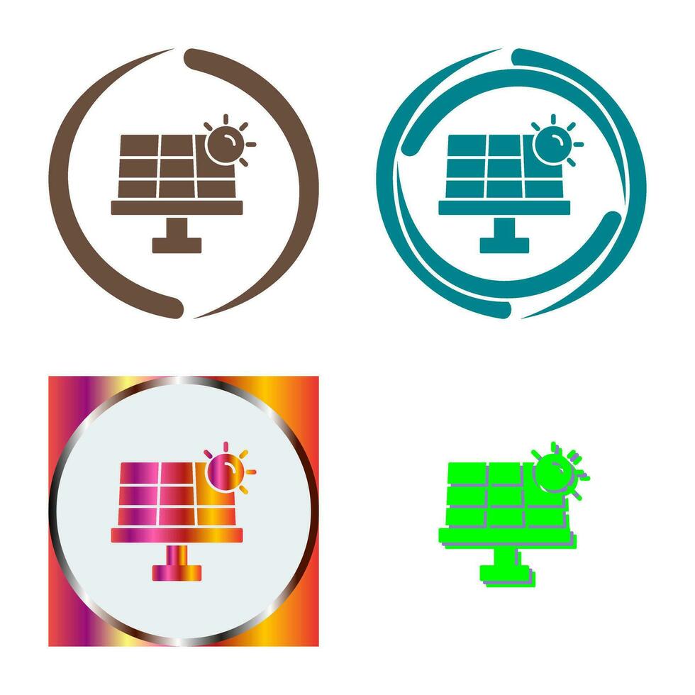 Solar Energy Vector Icon