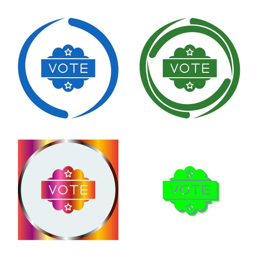 Vote Vector Icon