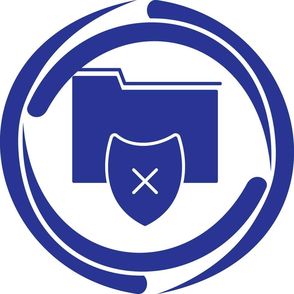 Vulnerable Folder Vector Icon