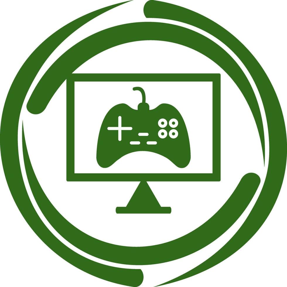 Unique Online Games Vector Icon