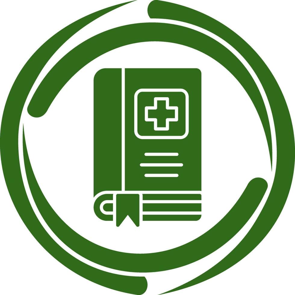Medical Book Vector Icon