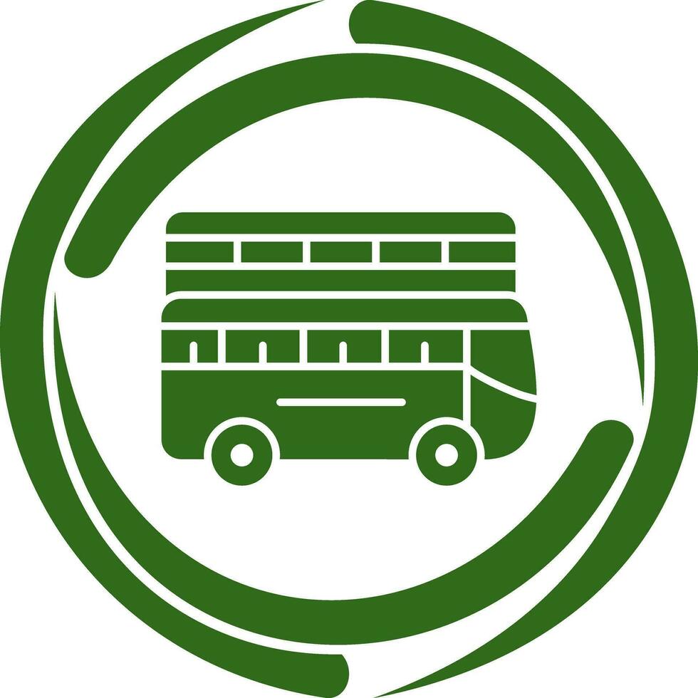 Double Bus Vector Icon