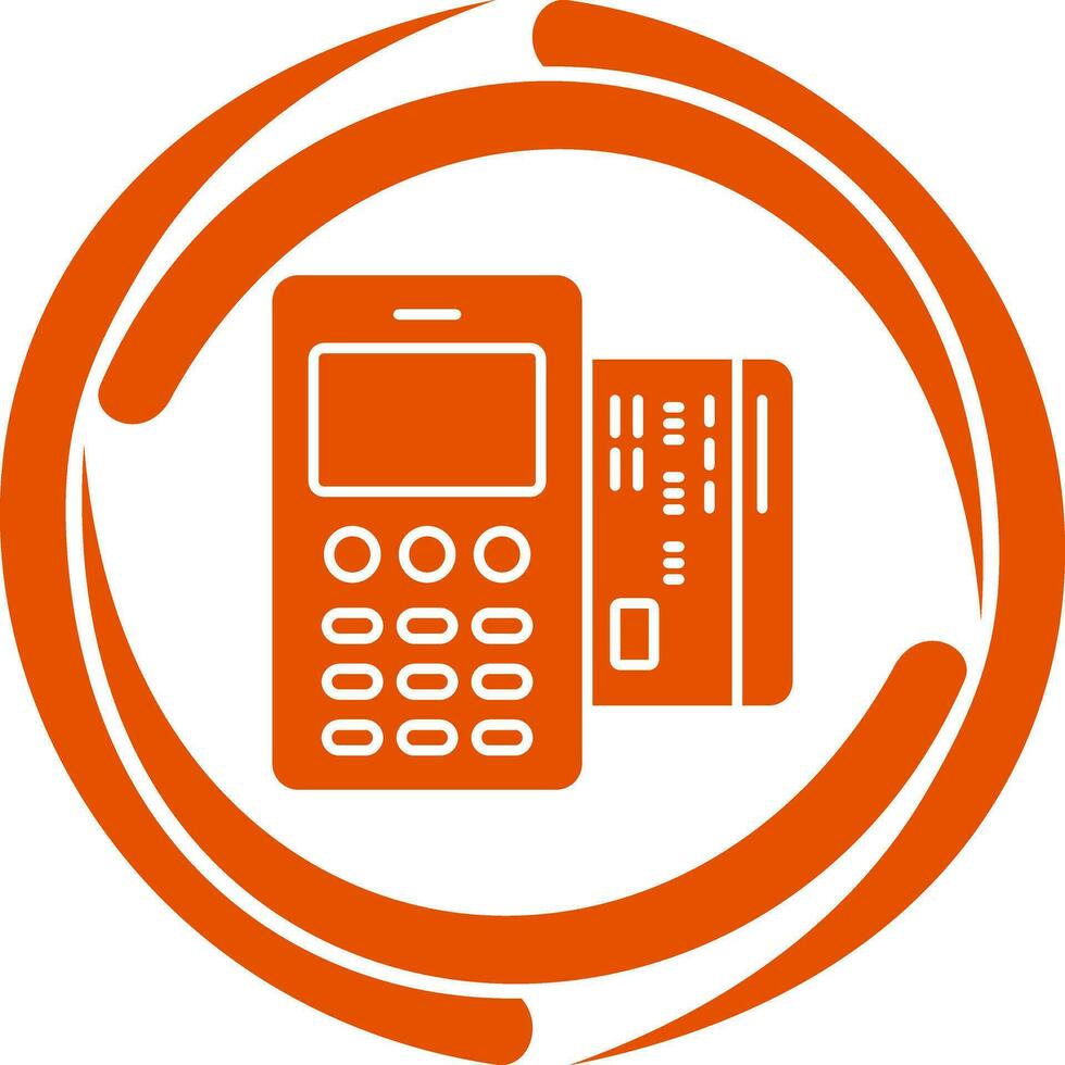 Card Machine Vector Icon