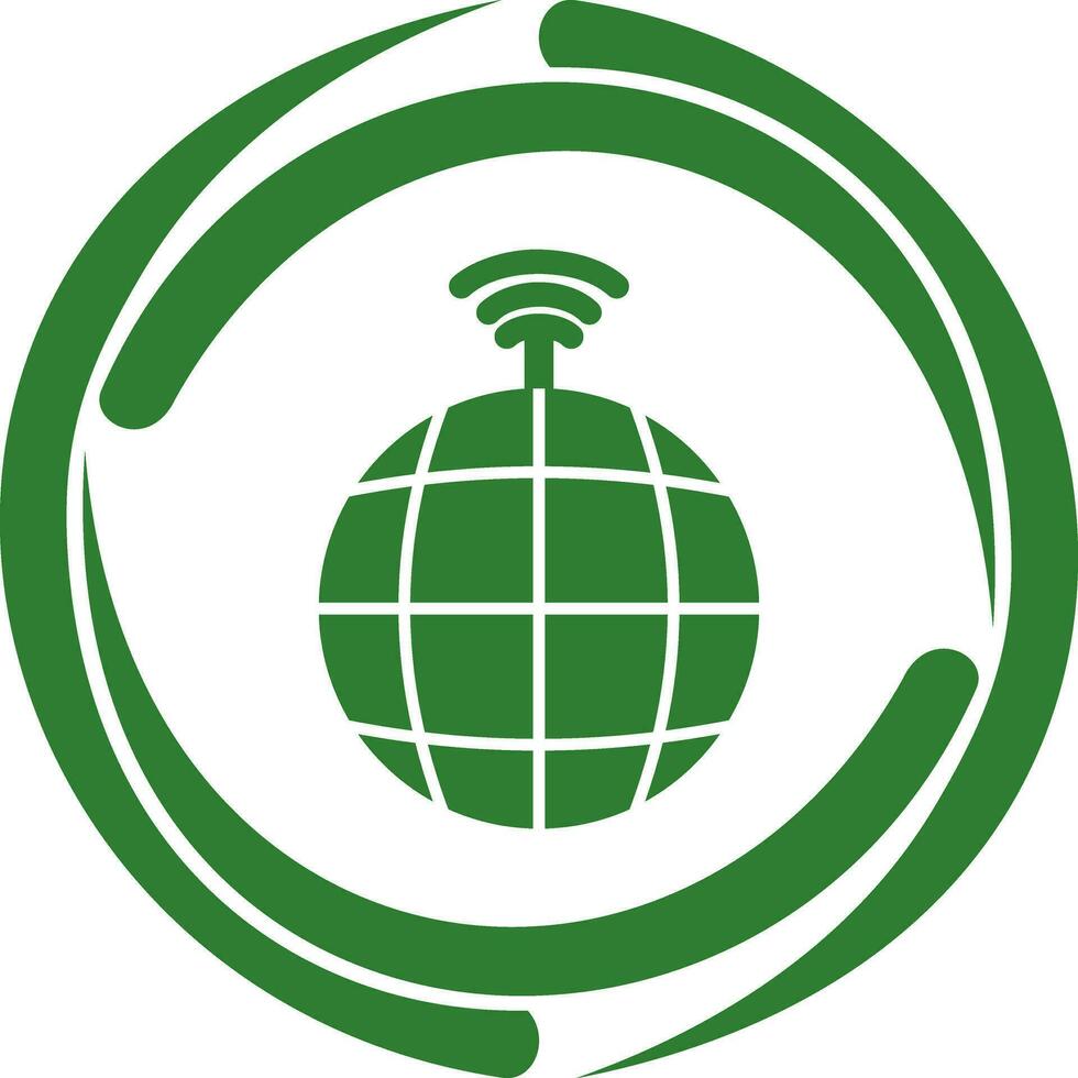 Global Signals Vector Icon