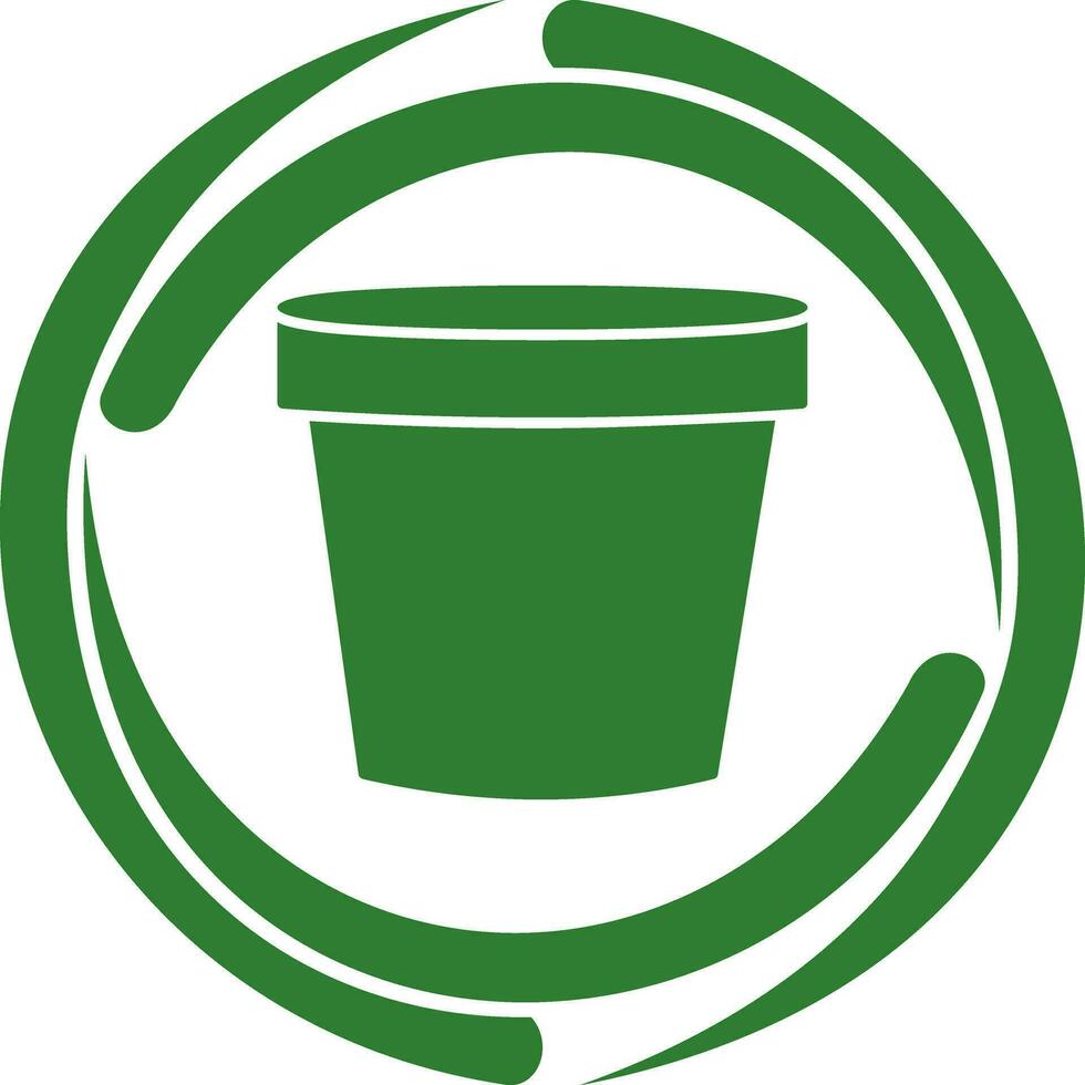 Plant Pot Vector Icon