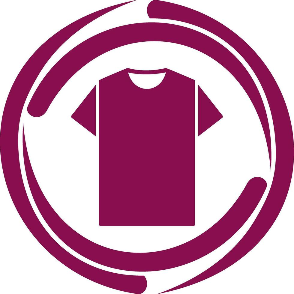 Plain T Shirt Vector Icon