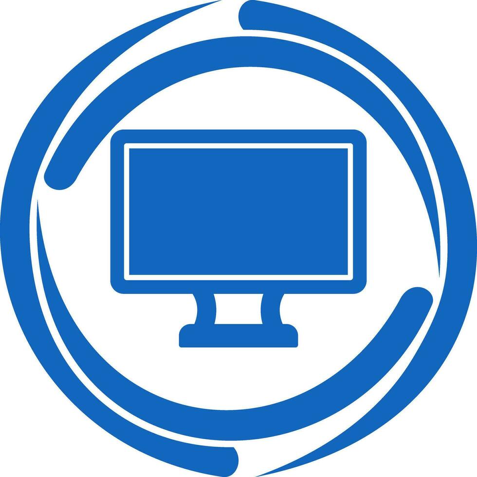 Lcd Vector Icon