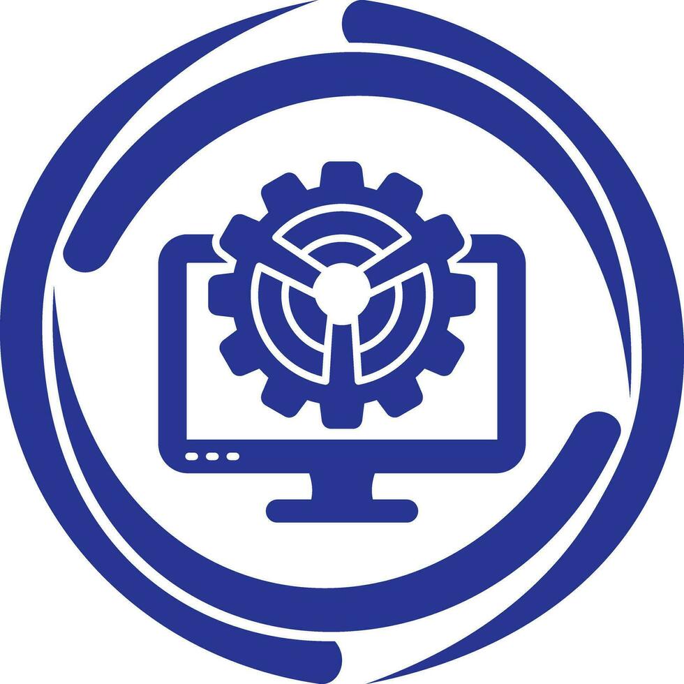 Monitor Vector Icon