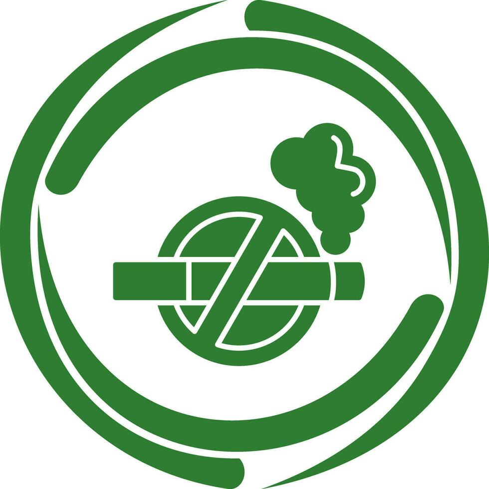 No Tobacco Vector Icon