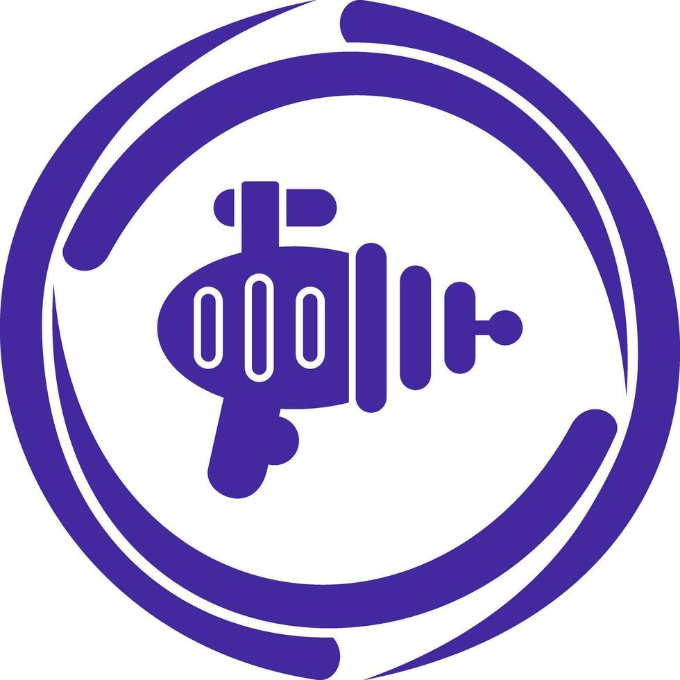 Laser Gun Vector Icon