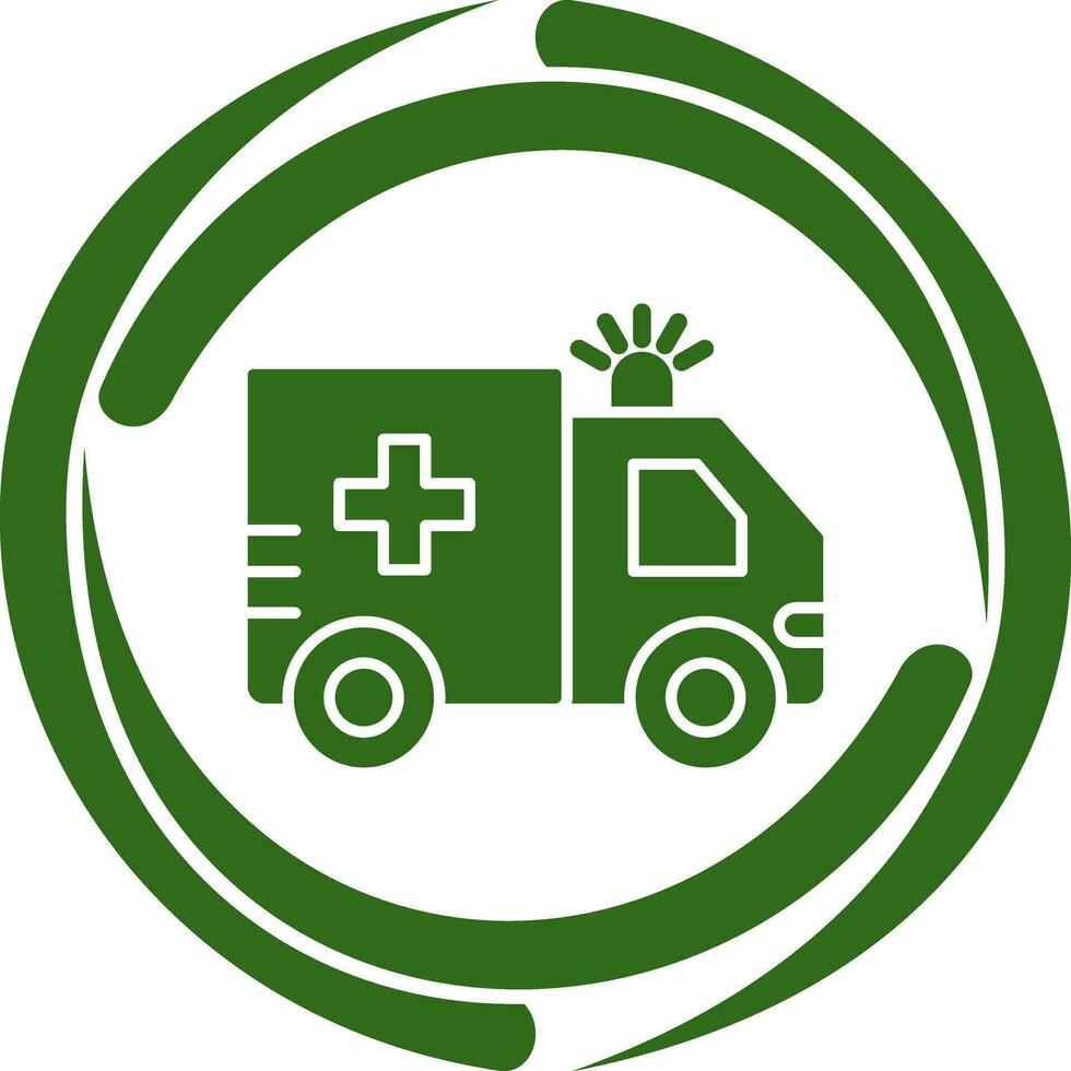 Ambulance Vector Icon