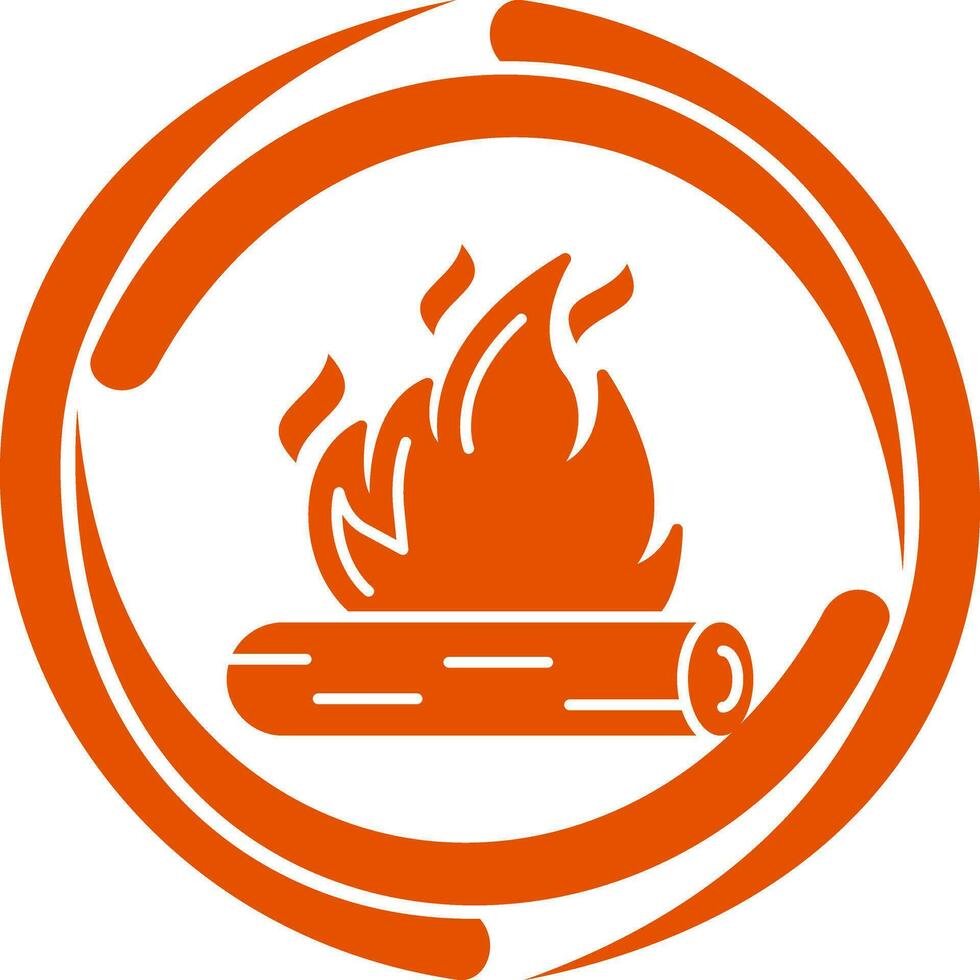 Bonfire Vector Icon