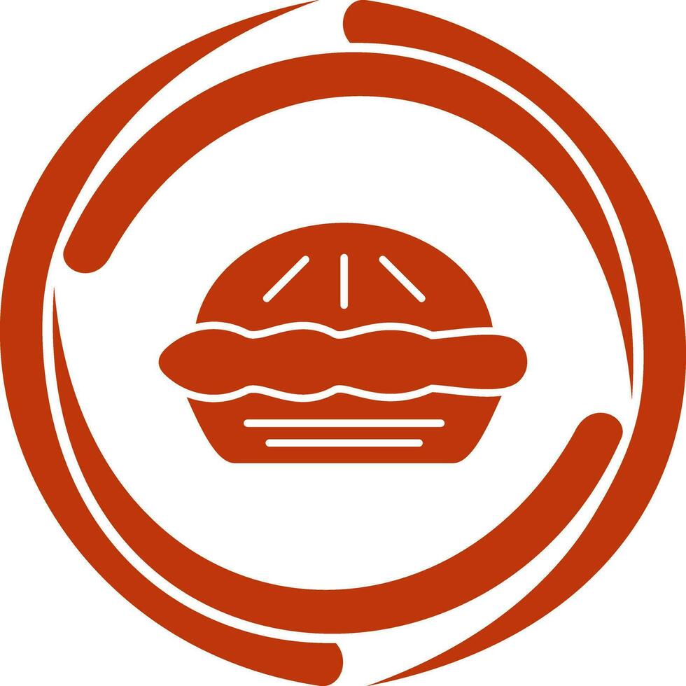Pie Vector Icon