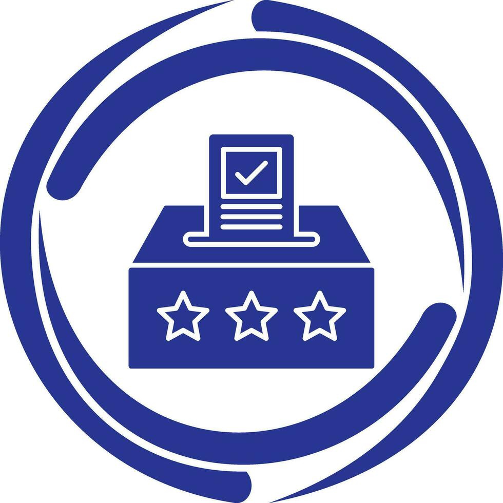 Ballot Vector Icon