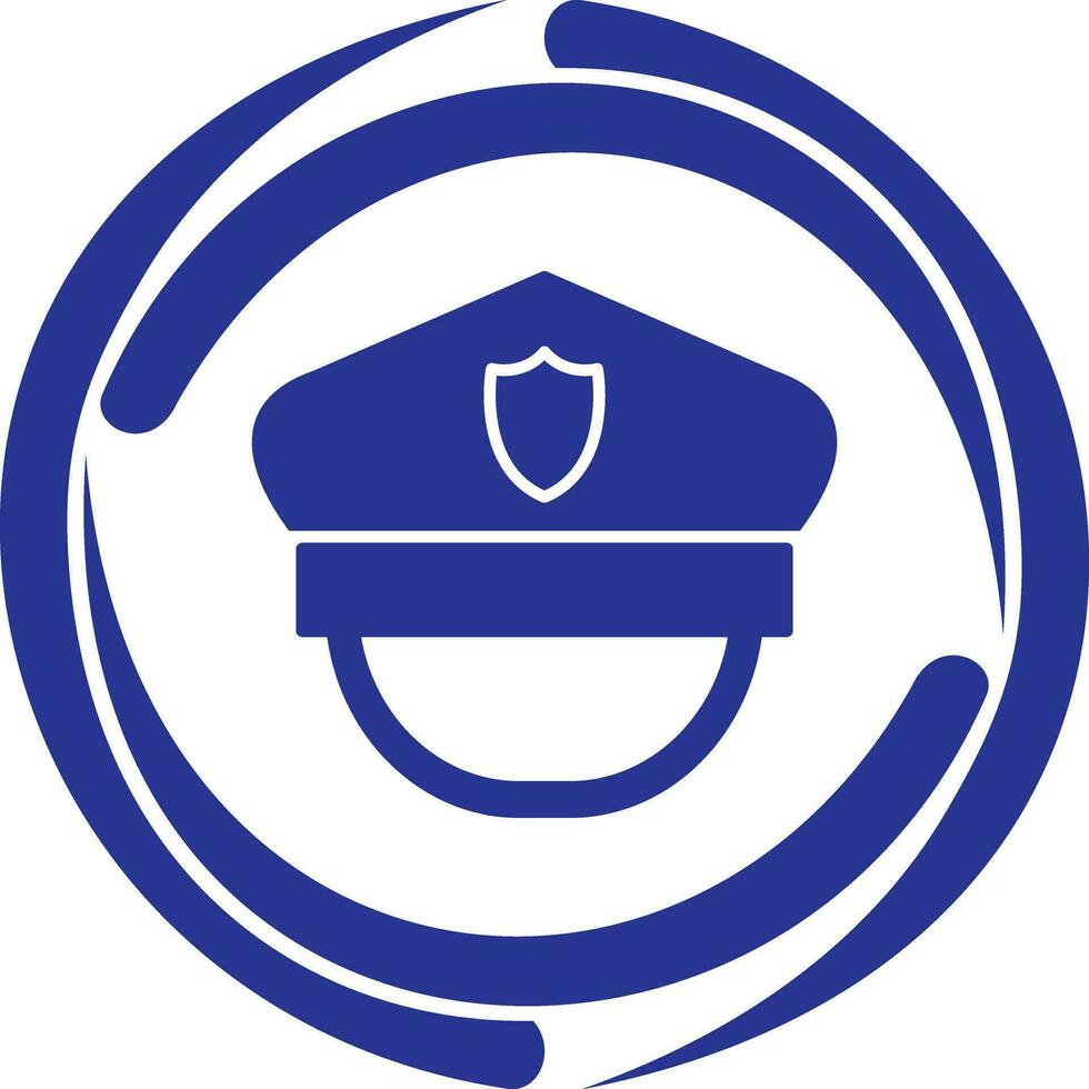 Police Hat Vector Icon