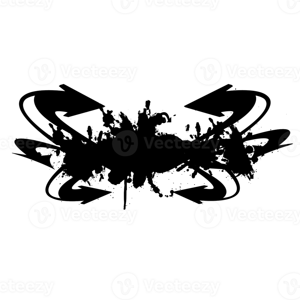 Abstract black arrows. Motion effect overlay. Shape and shapes. Graphic resource and backdrop. png