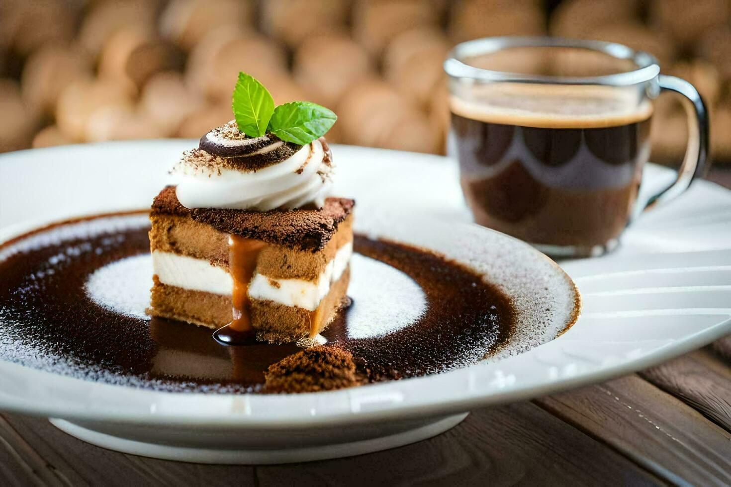the best dessert in the world. AI-Generated photo