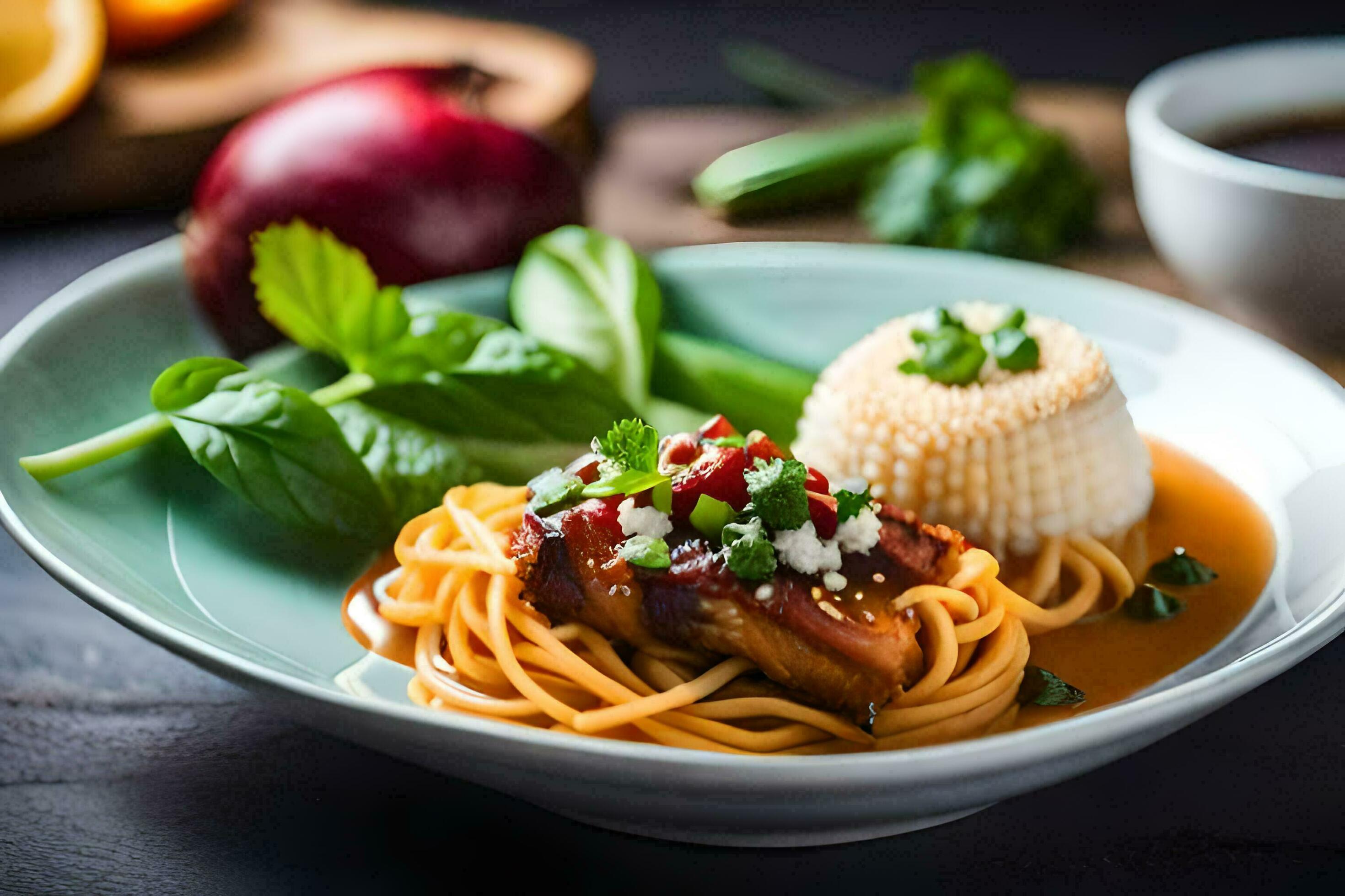 The Best Asian Food In The City AI Generated 31934372 Stock Photo At 