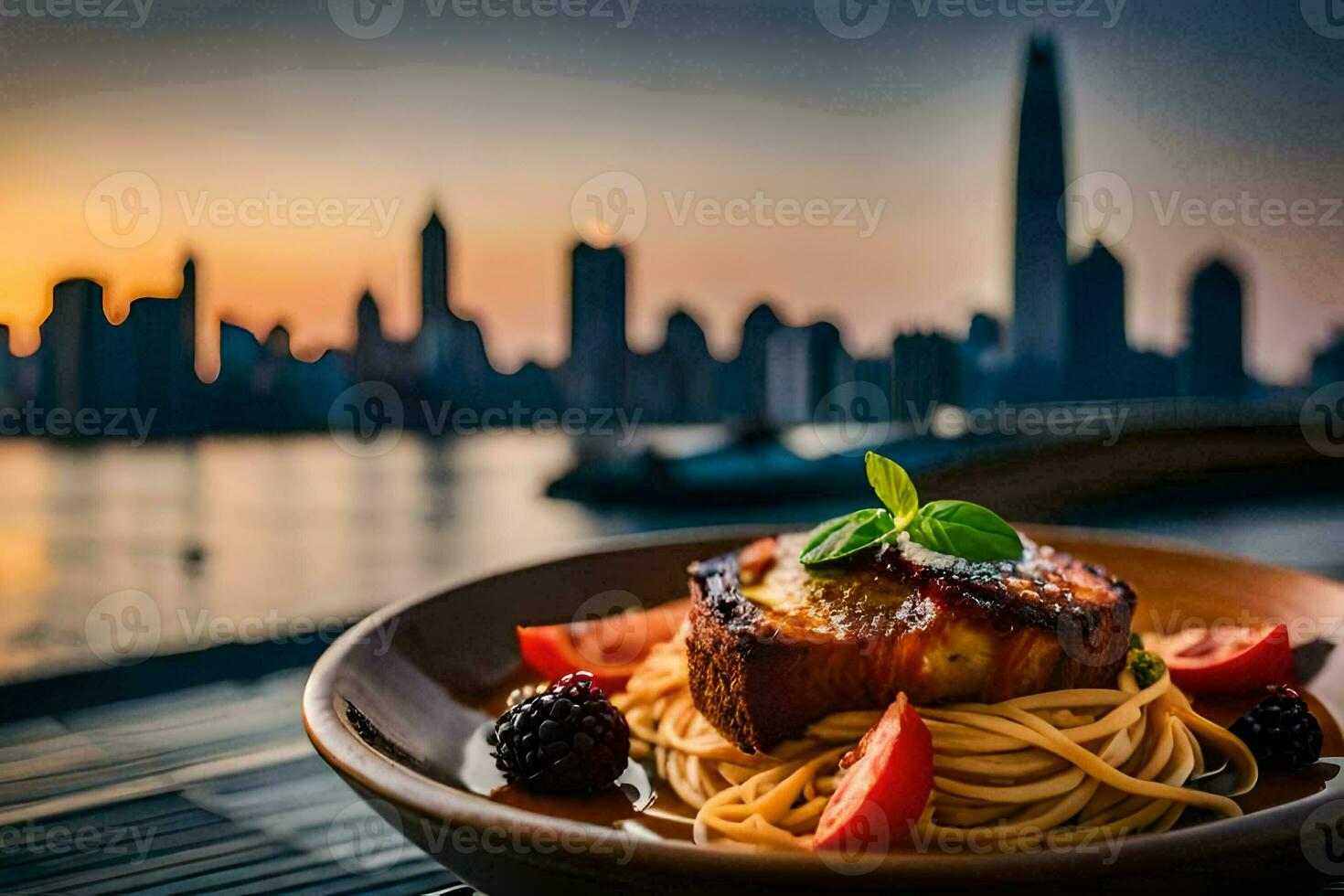 the food of the future is here. AI-Generated photo
