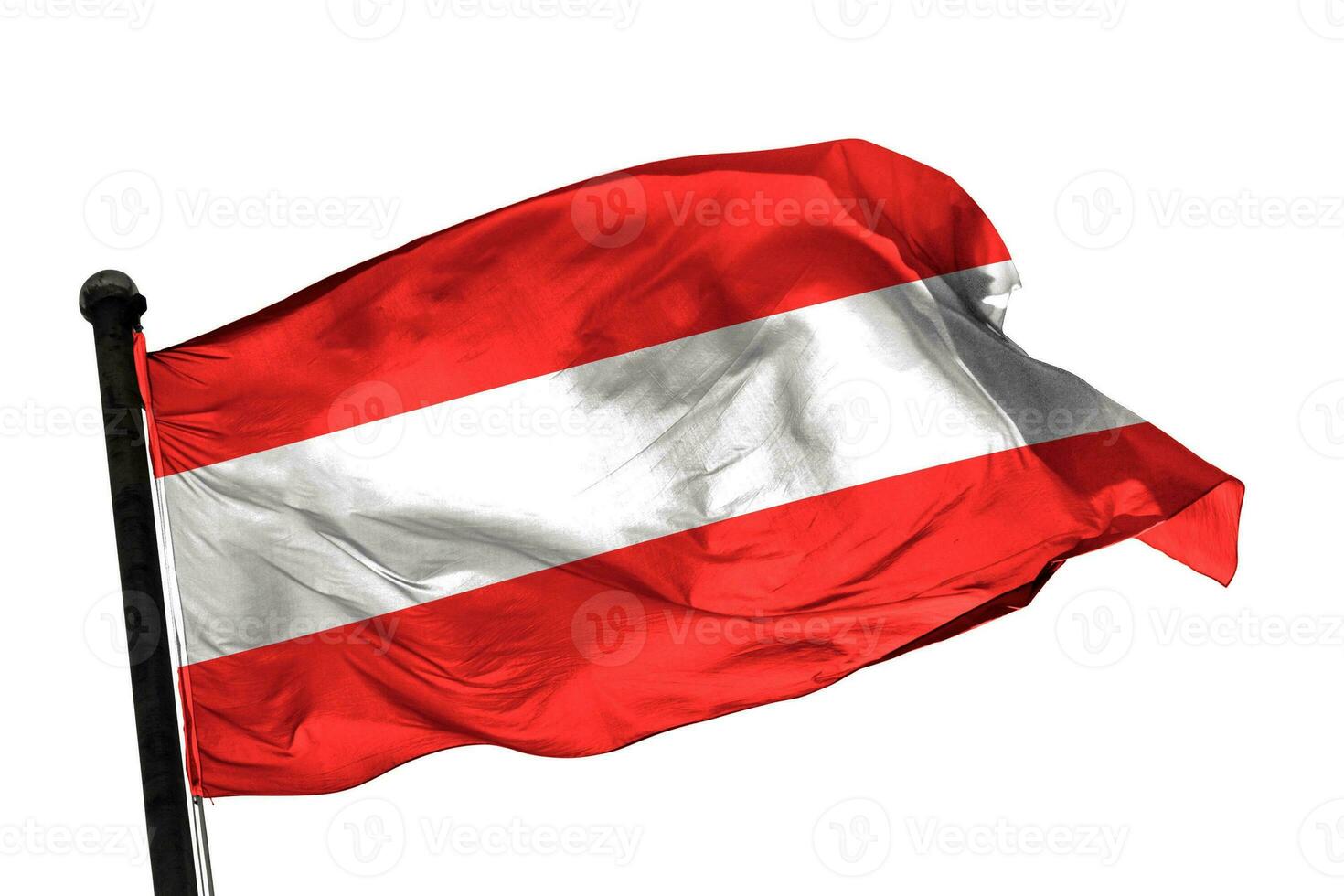 Austria flag on a white background. - image. photo