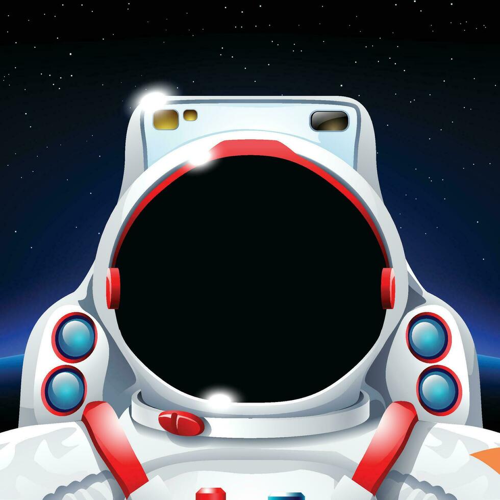 planeta Dom astronauta 2 vector