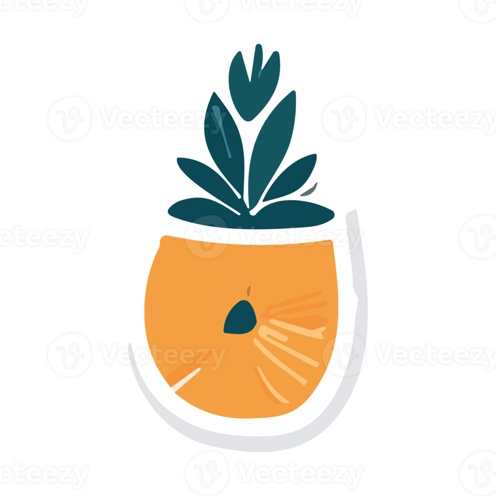 ananas frukt platt ikon med lång skugga illustration. png