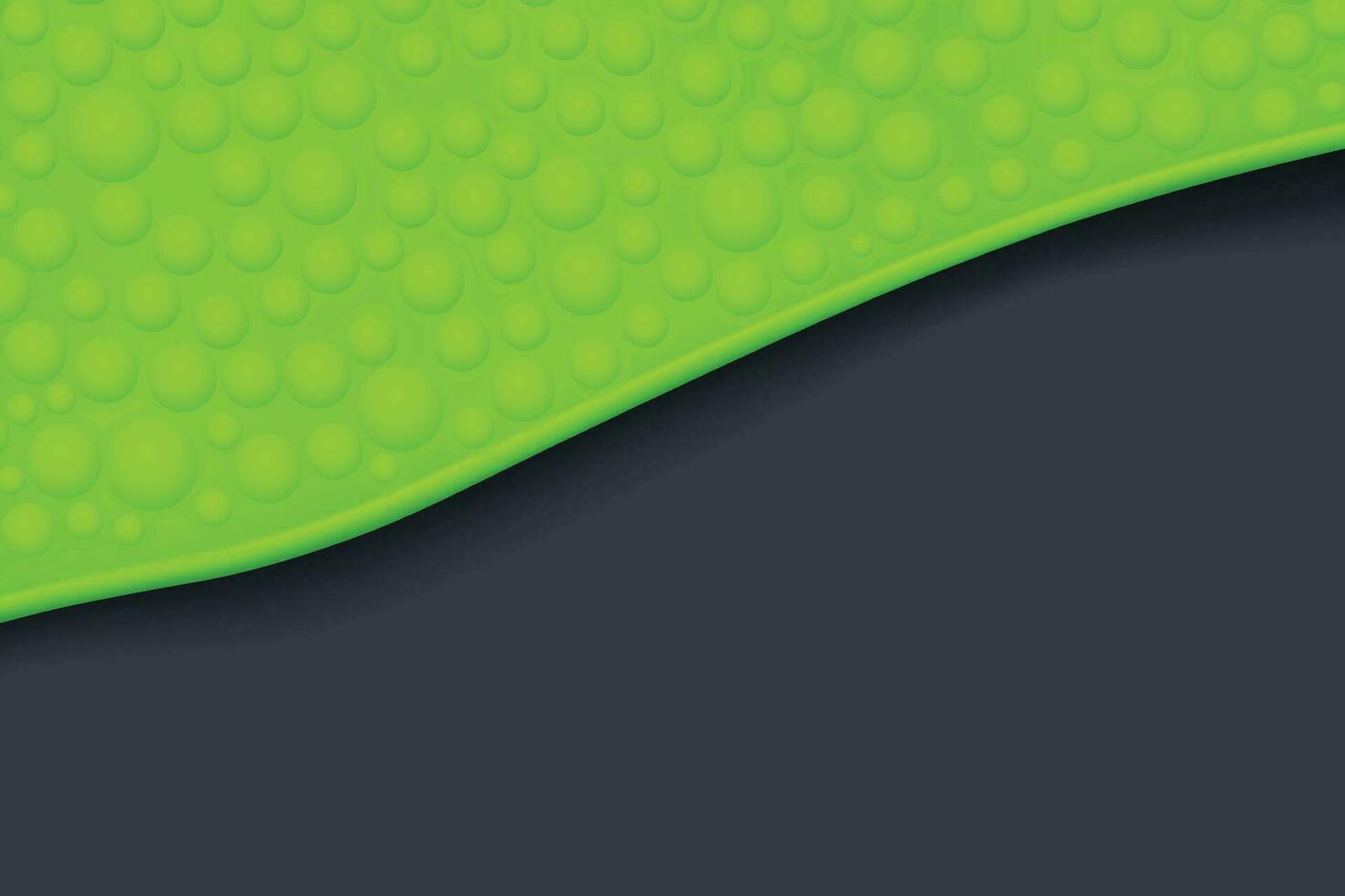 green slime on dark 2 vector