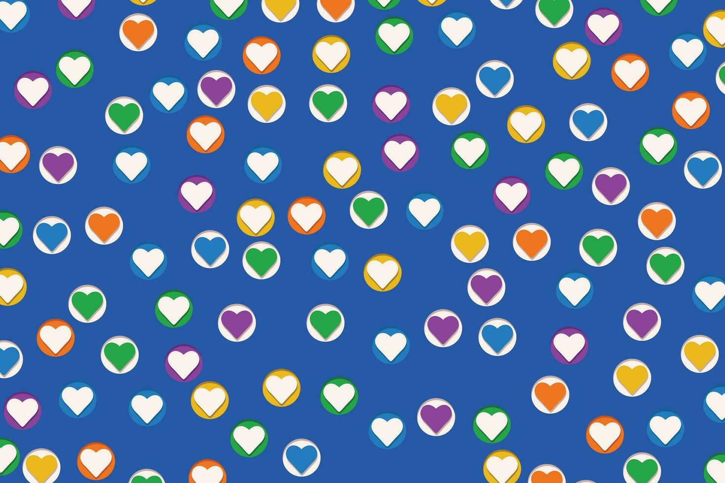 picture of hearts background vector