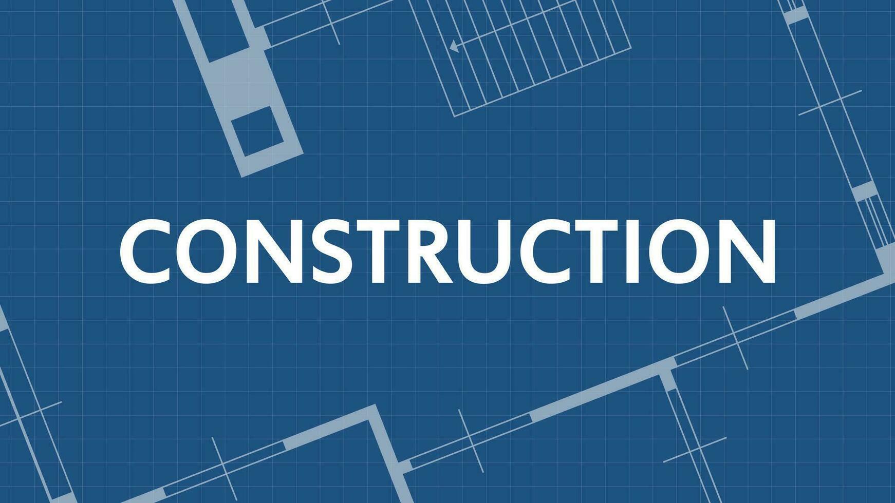 construction blueprint image vector