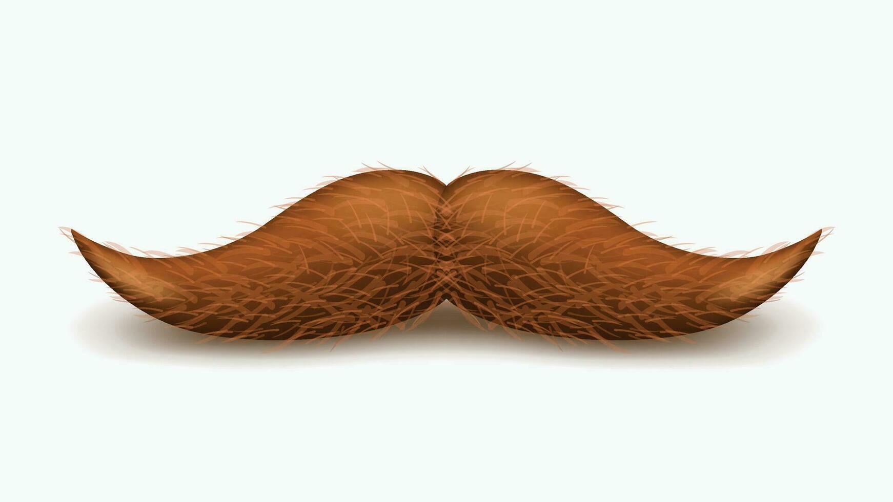 mustache set 2 vector