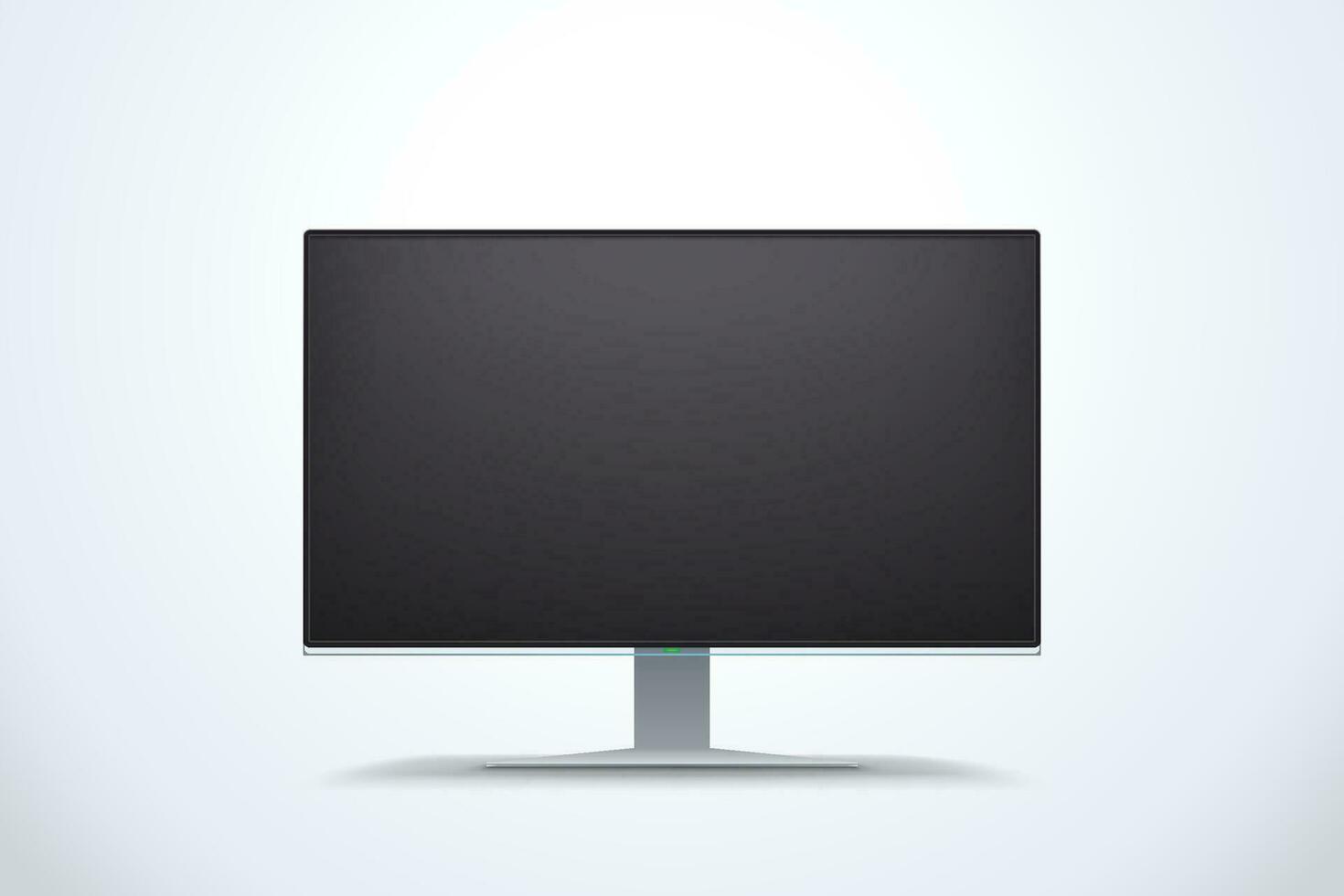 black screen display vector