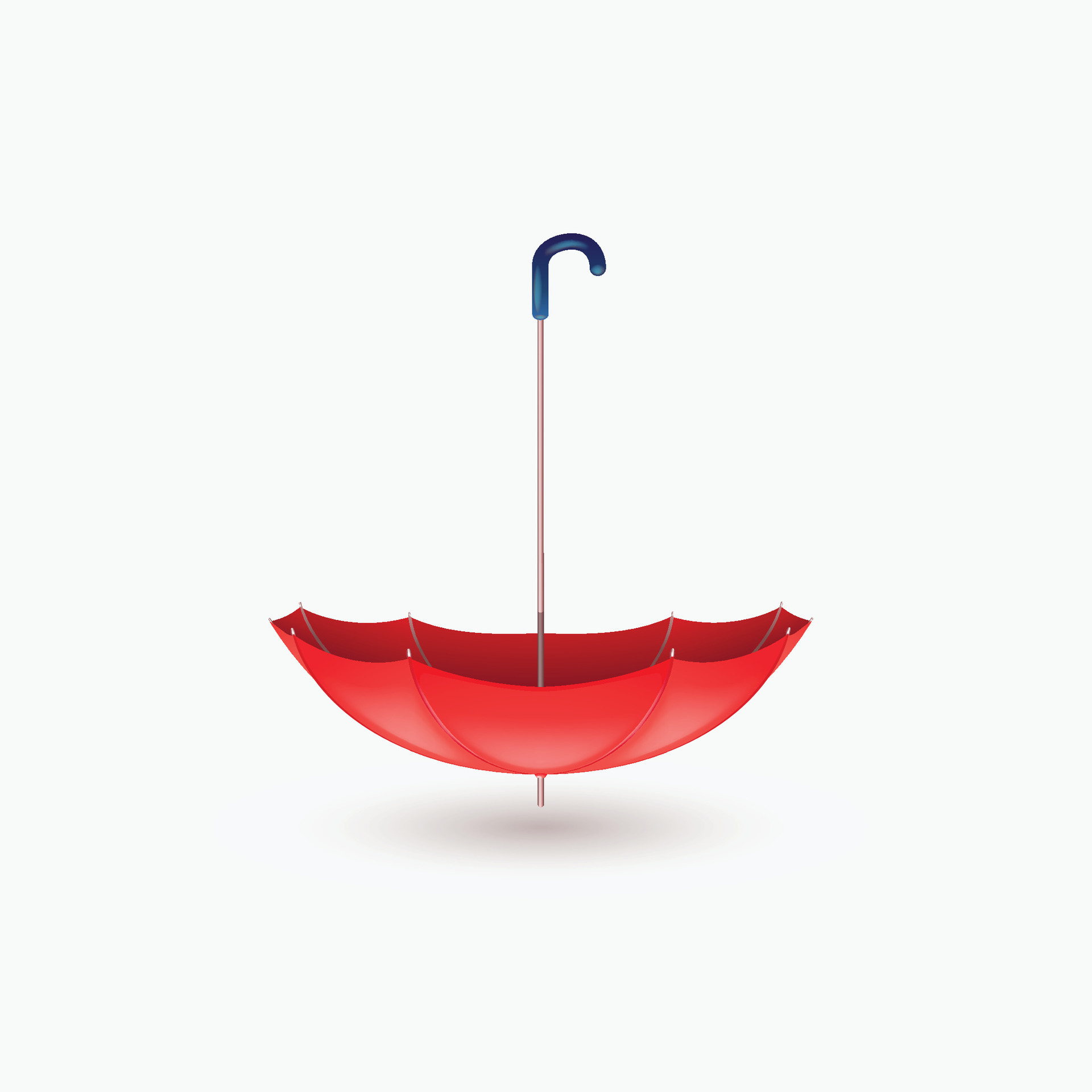 umbrella upside down 31963771 Vector Art at Vecteezy