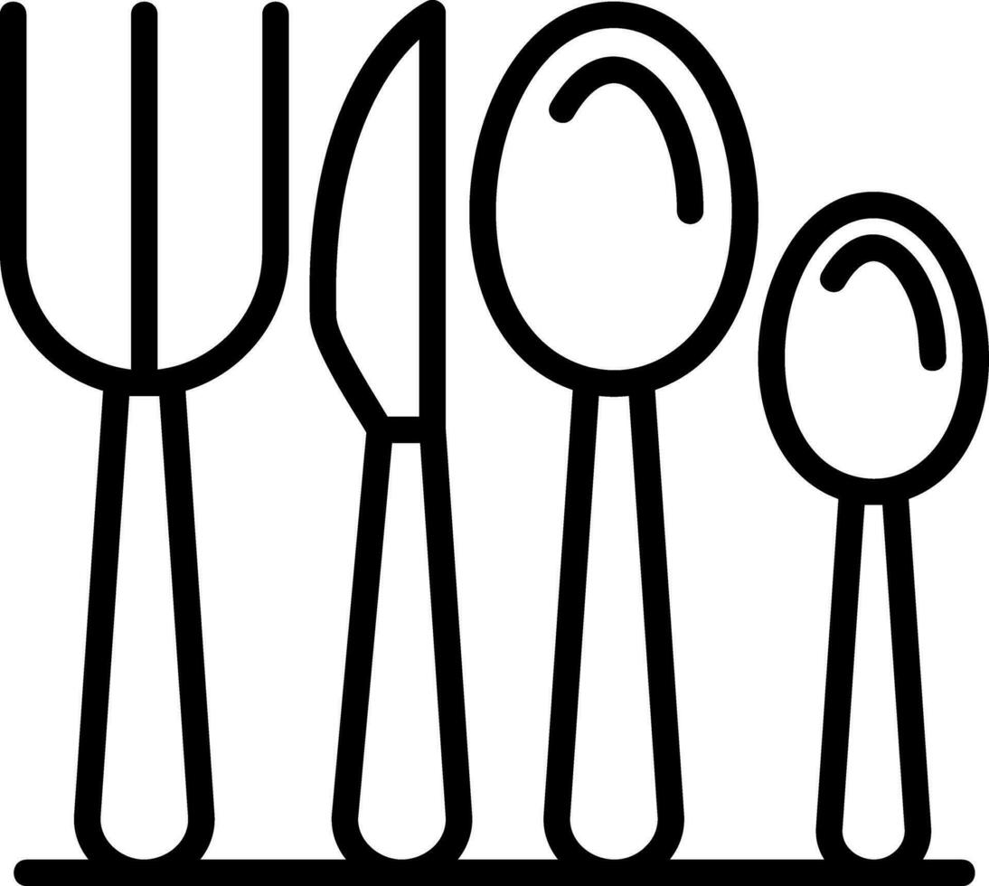 Cutlery Vector Icon Design