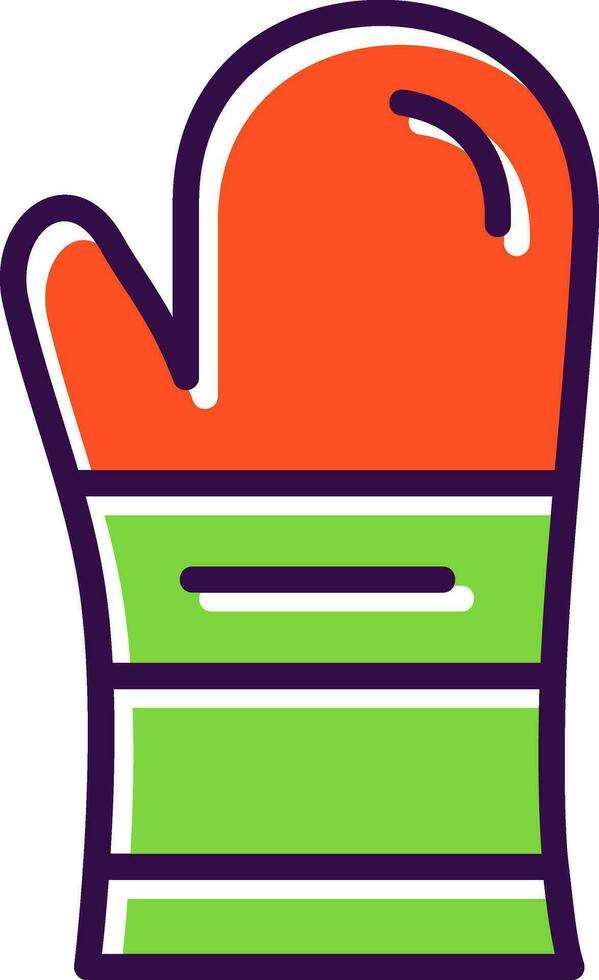 Glove Vector Icon Design