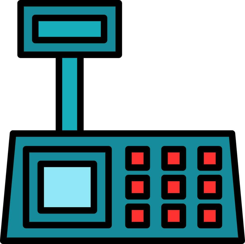 Scales Vector Icon Design