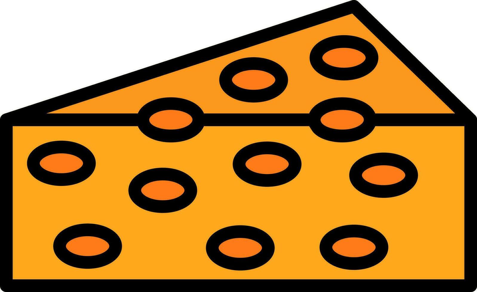 Cheese Vector Icon Design
