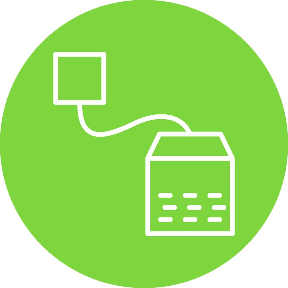 Teabag Vector Icon Design