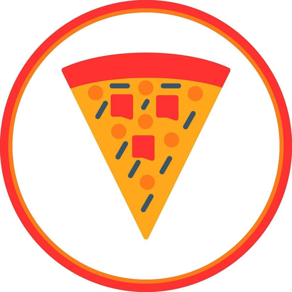 diseño de icono de vector de pizza