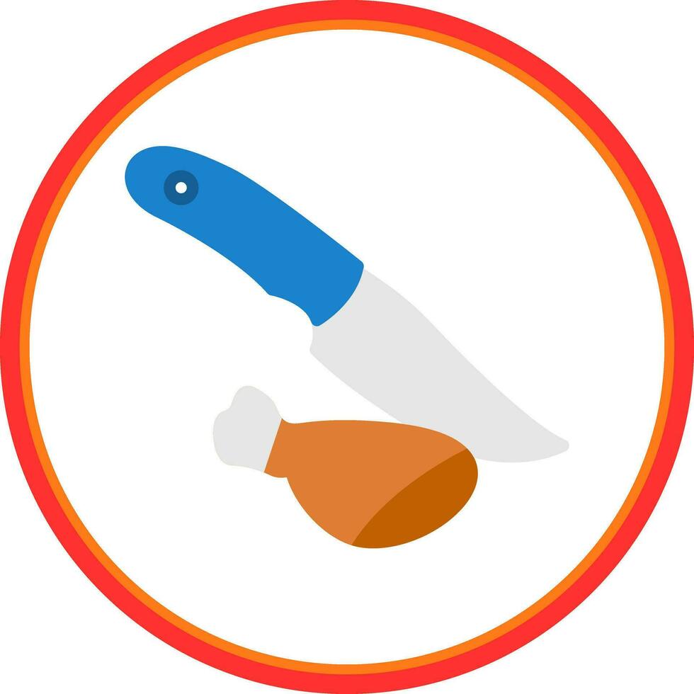 Carving Vector Icon Design