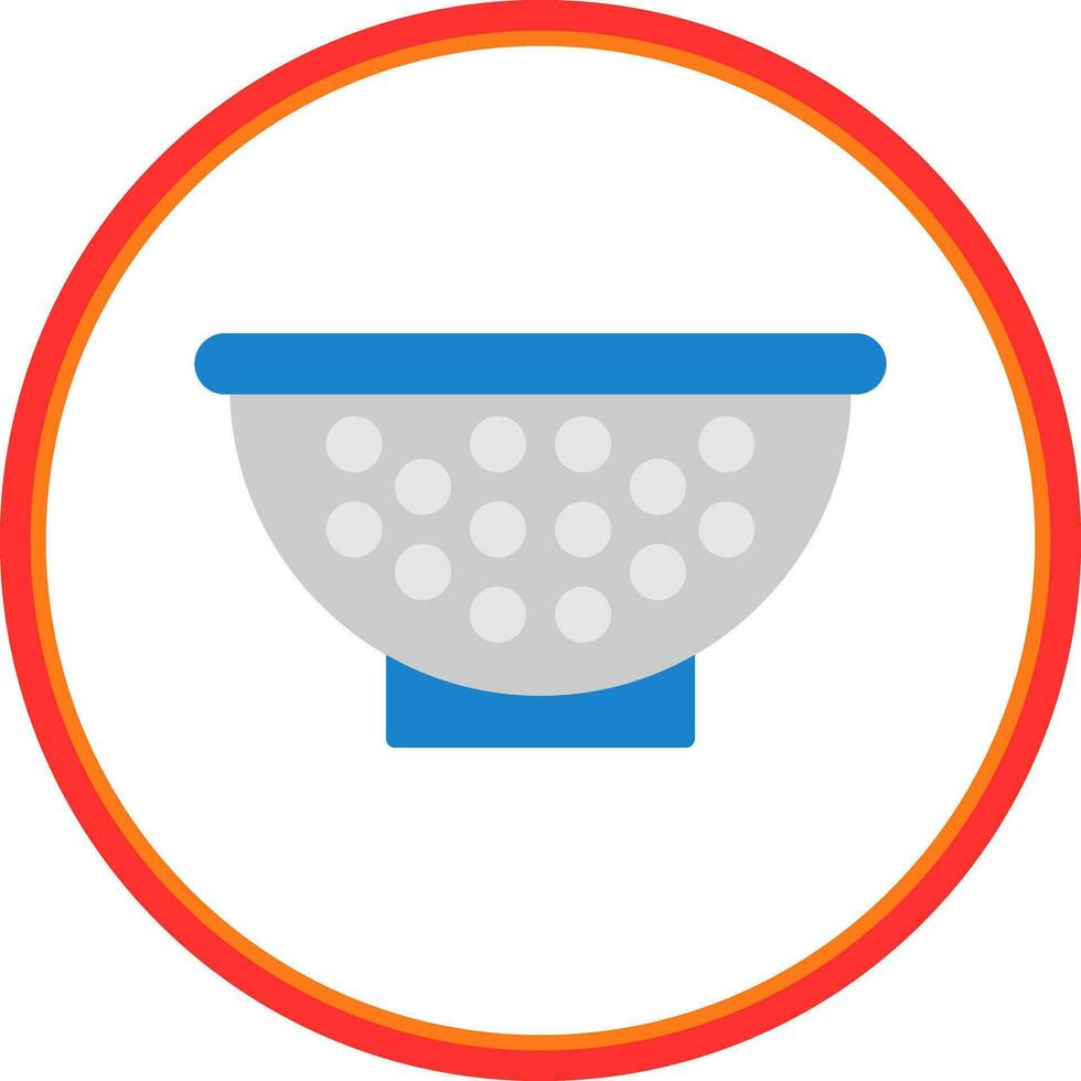 Colander Vector Icon Design