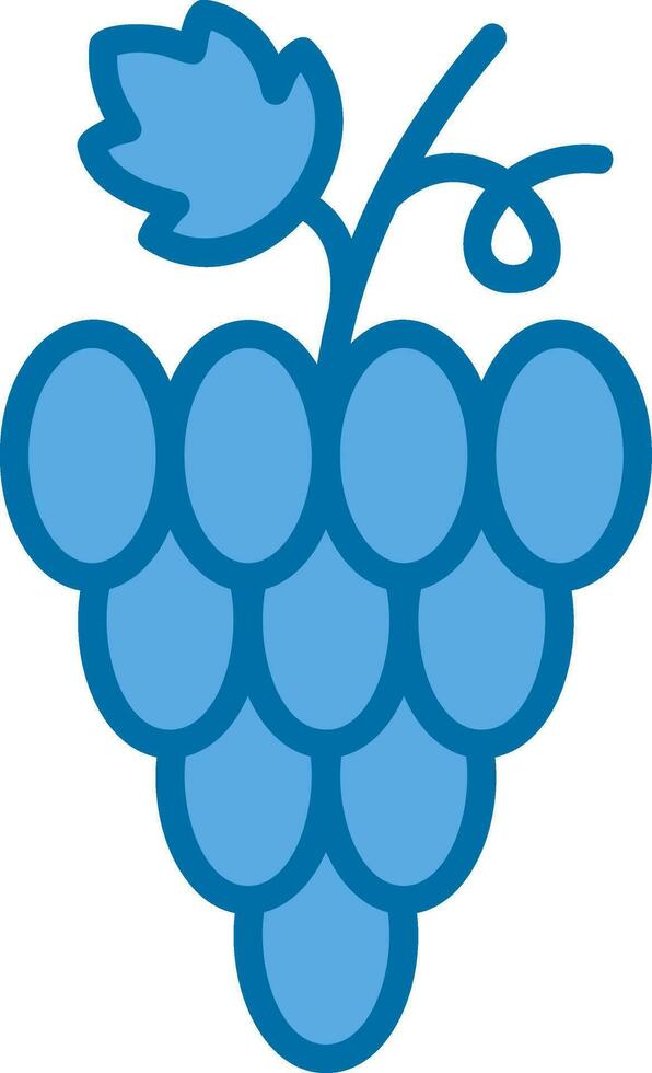 Grapes Vector Icon Design