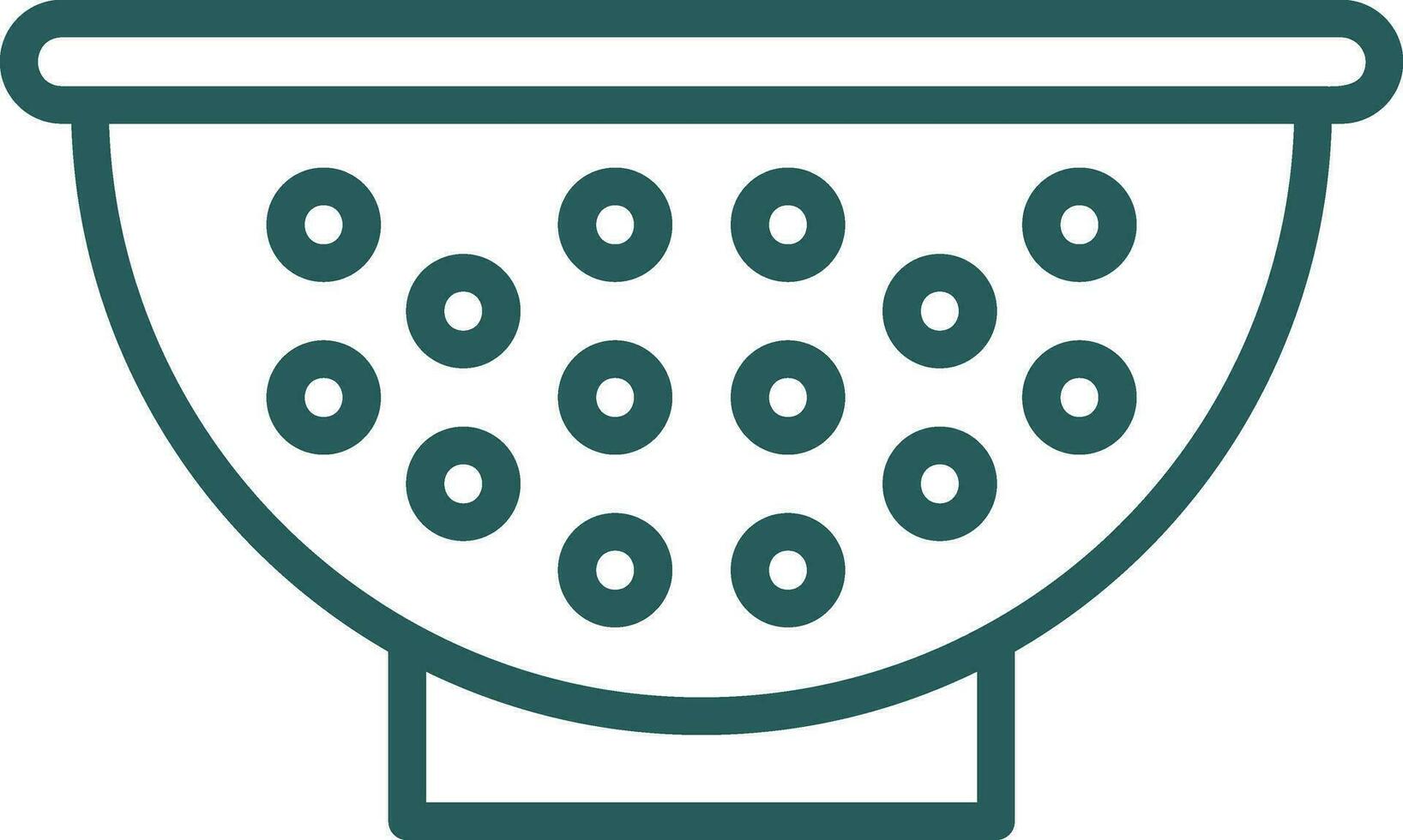 Colander Vector Icon Design