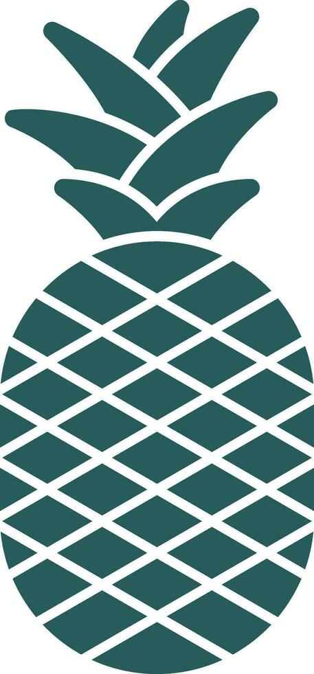 Pineapple Vector Icon Design