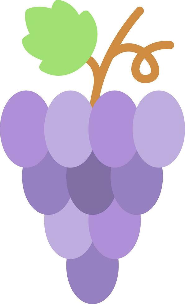 diseño de icono de vector de uvas