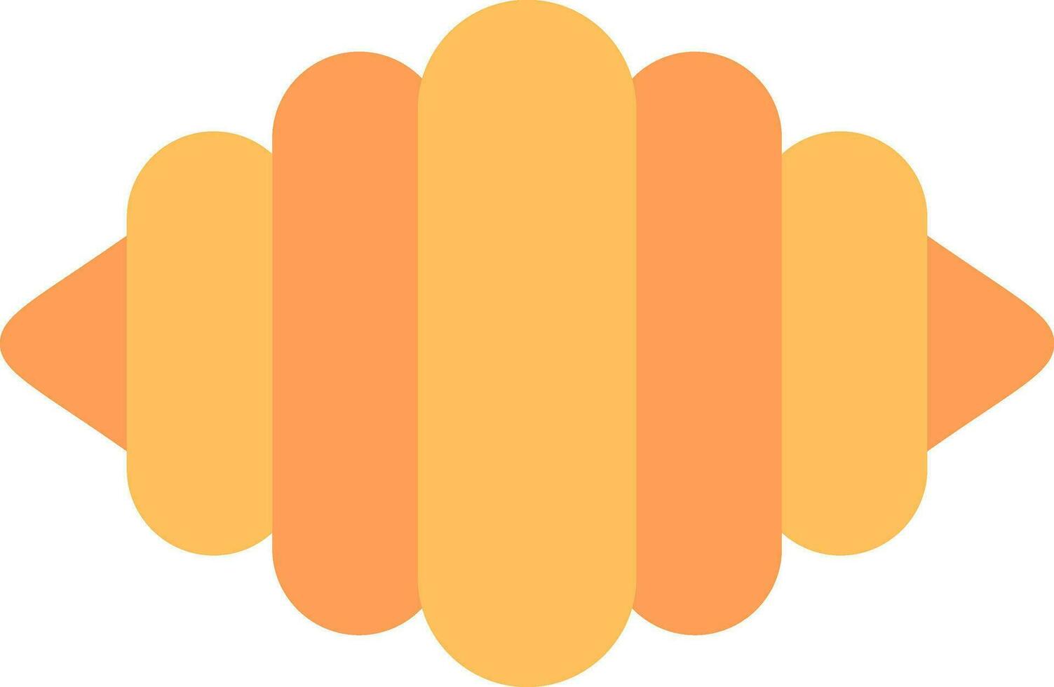 Croissant Vector Icon Design