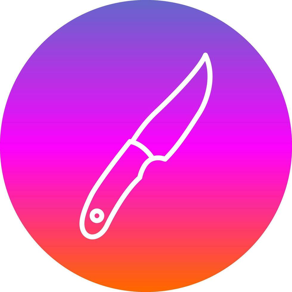 Knife Vector Icon Design