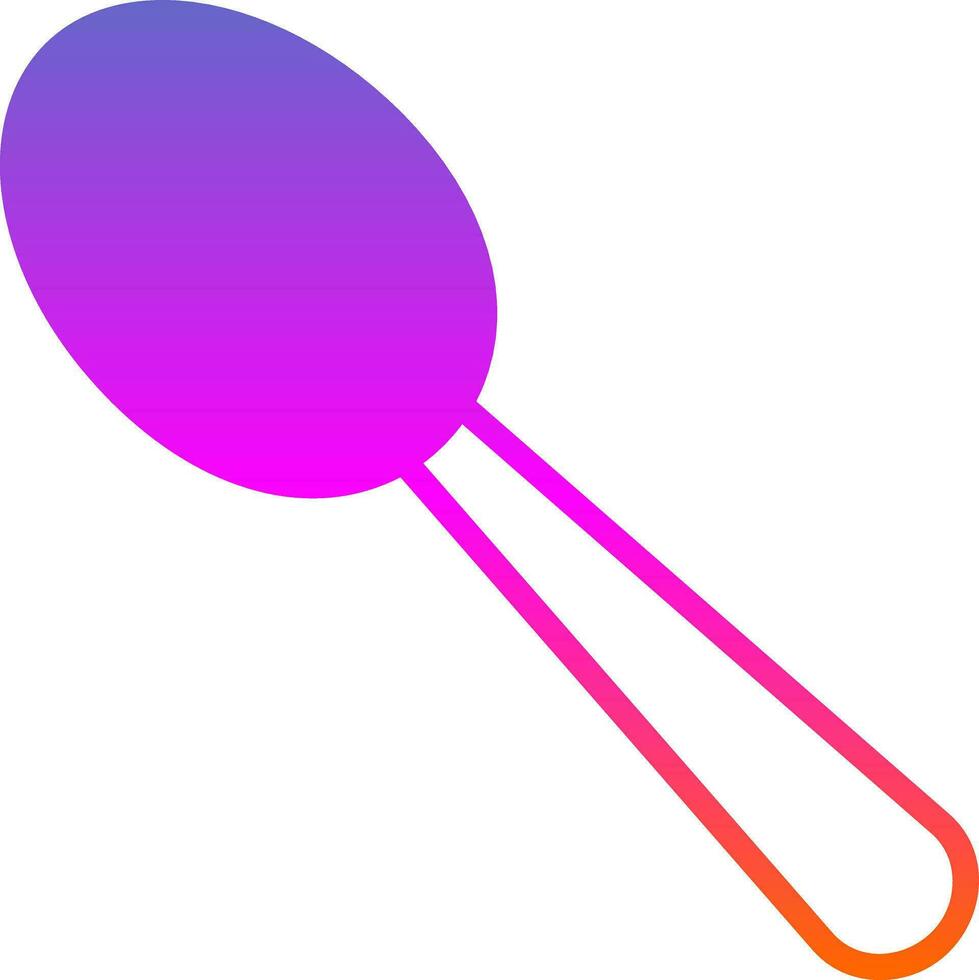 Spoon Vector Icon Design