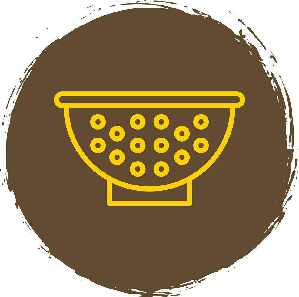 Colander Vector Icon Design