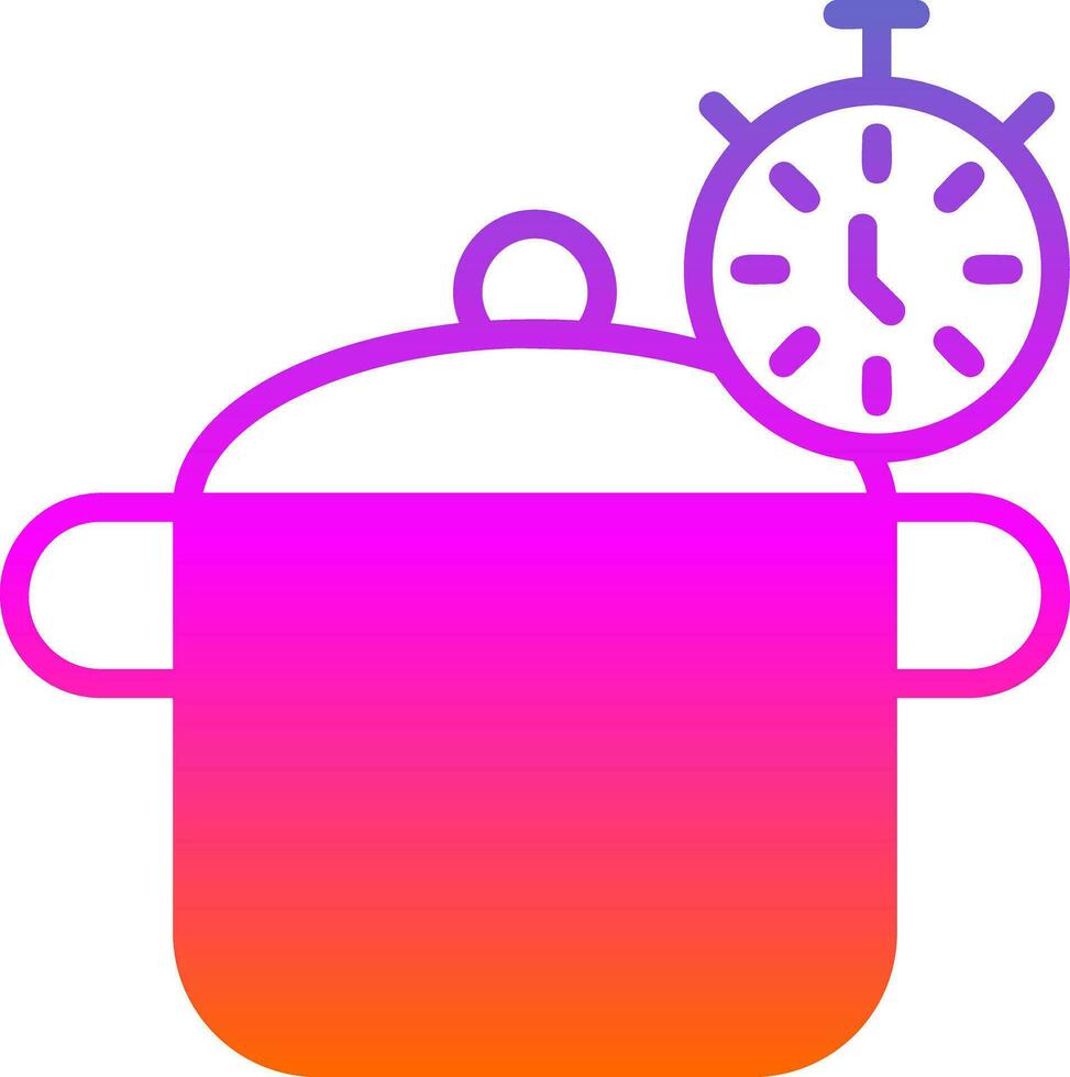 Timer Vector Icon Design